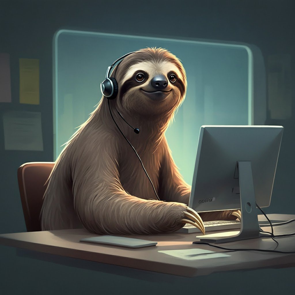 Interview with William the sloth (copy) cover